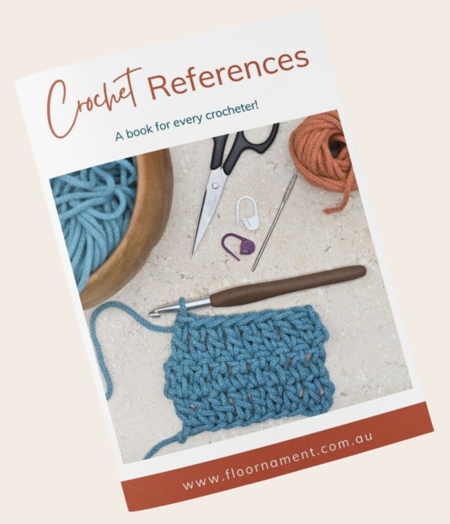 Crochet Reference Book mockup